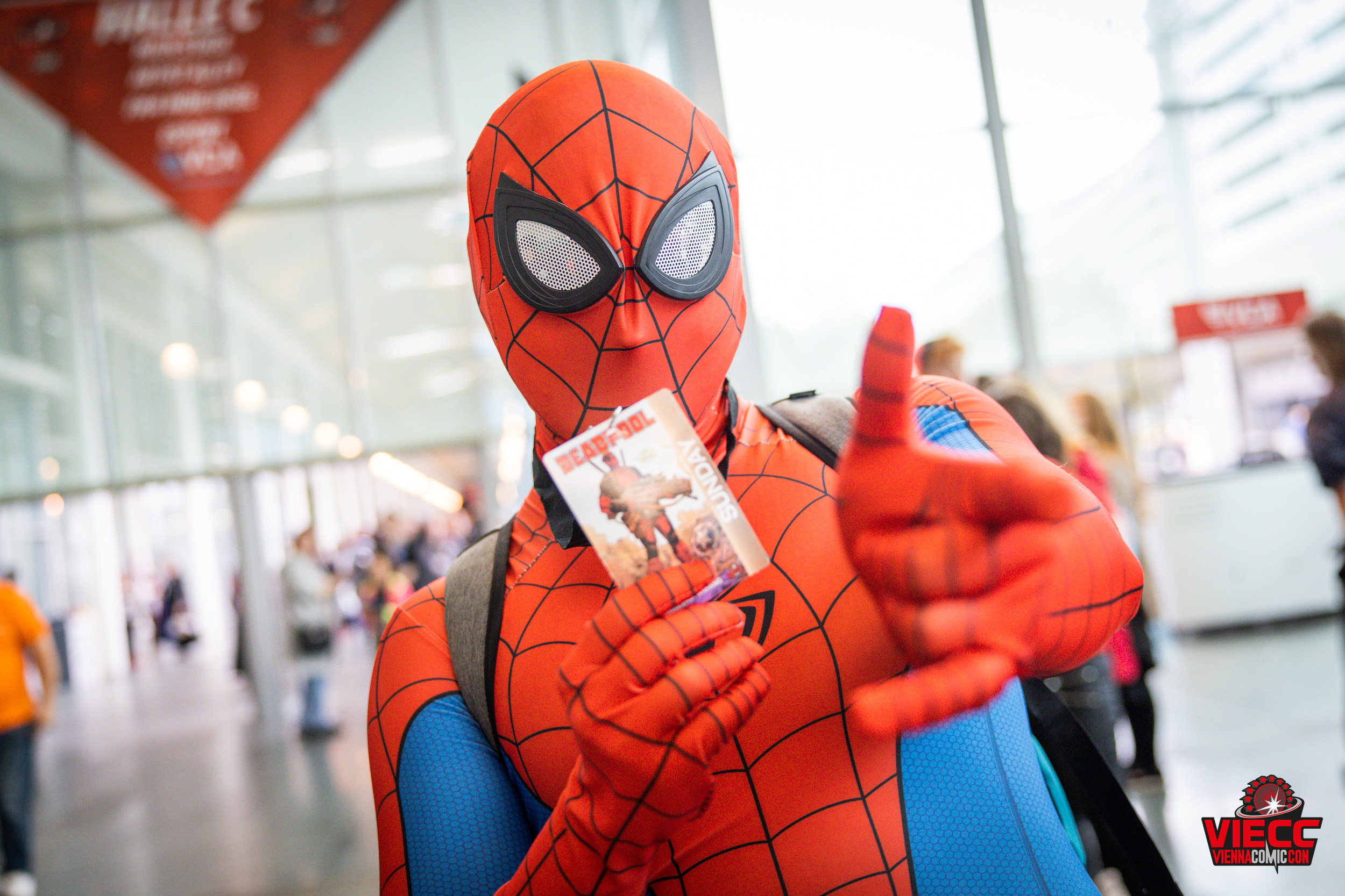 Spiderman auf der Vienna Comic Con