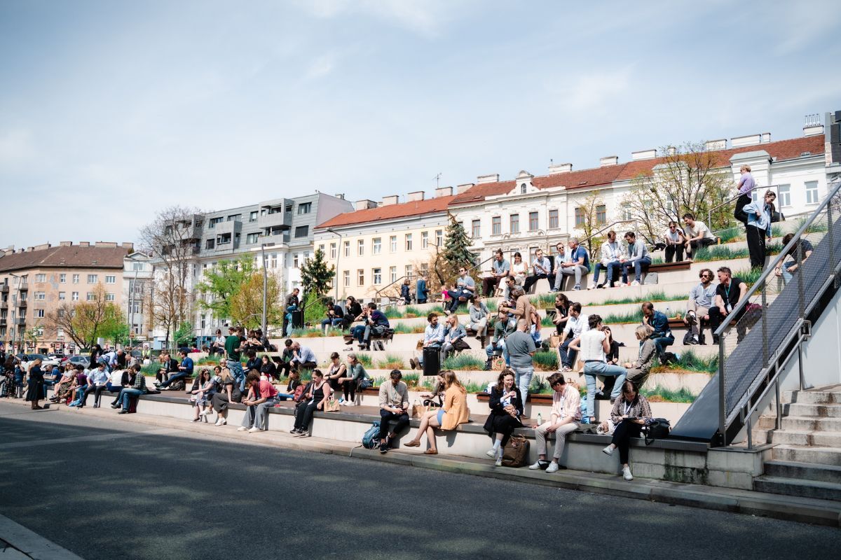 Umgebung der Messe Wien Foyer A