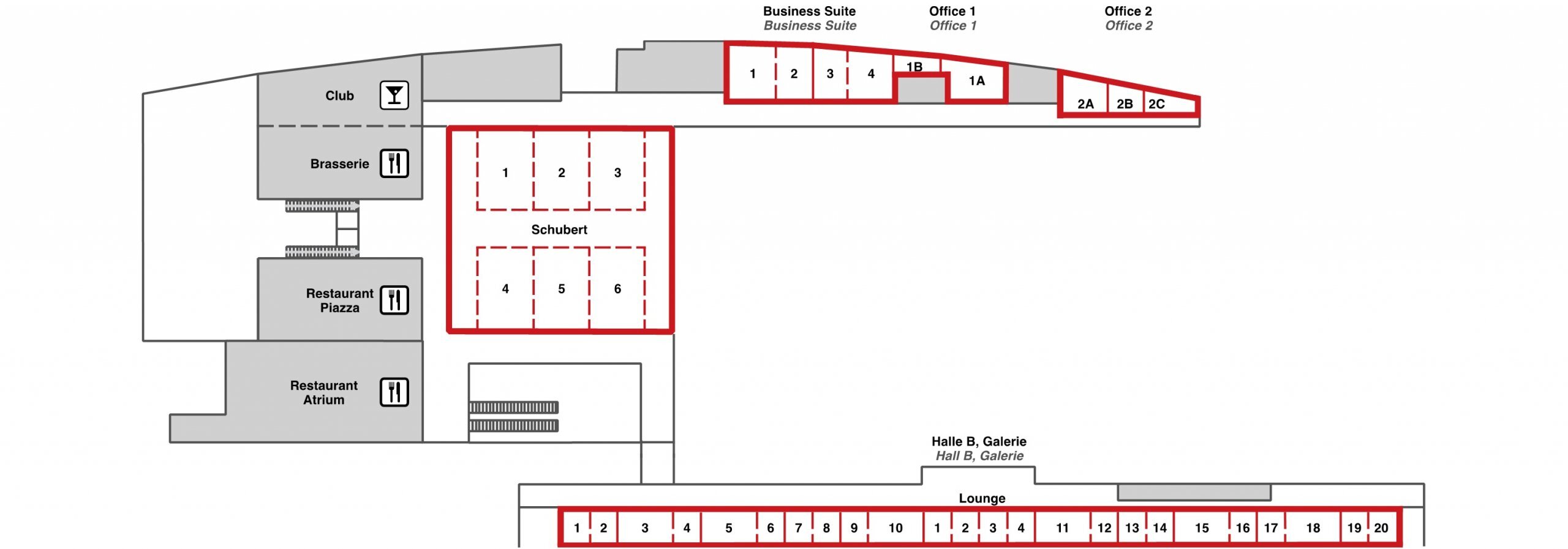 Floorplan Congress Center