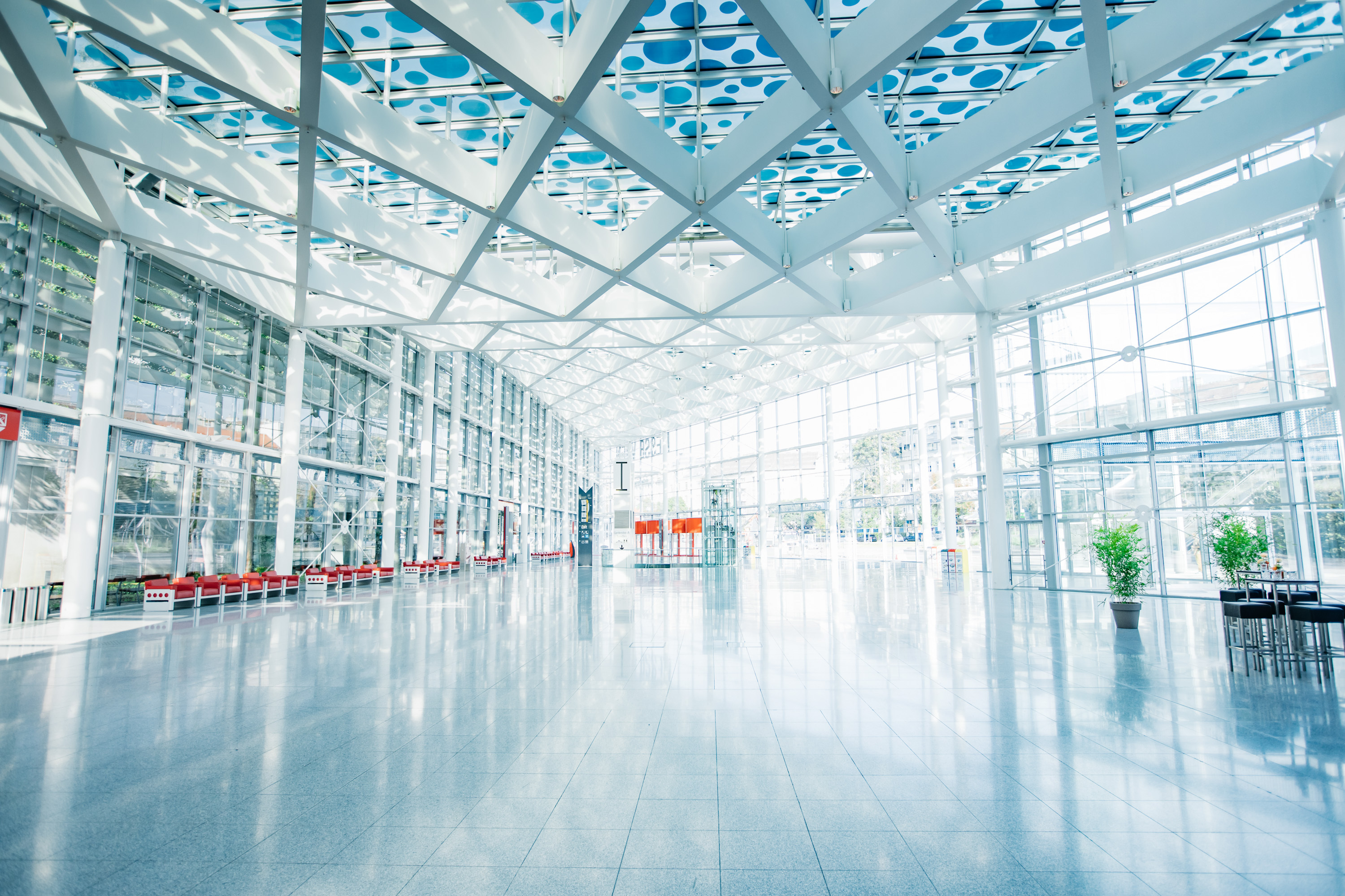 Innenansicht Foyer A leer